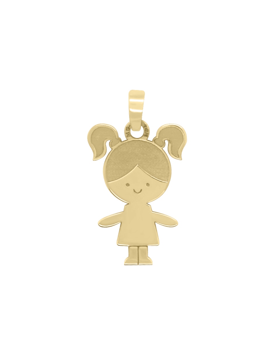 Dije de niña kind de oro amarillo 14 K Dije de niña kind de oro amarillo 14 K