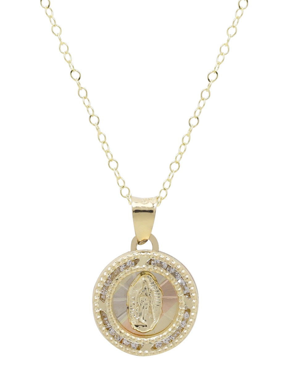 Collar de oro amarillo 14 K