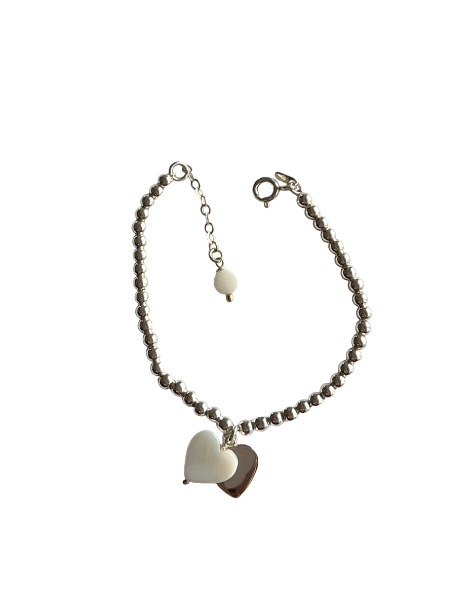 Brazalete de plata con madre perla p 925 Madre Perla 3