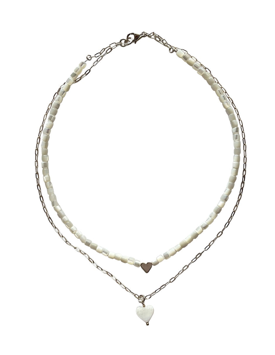 Collar Madre Perla de plata P 925