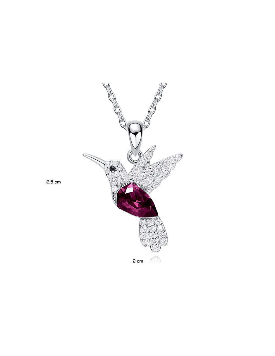 Collar Colibrí de plata P 925 3