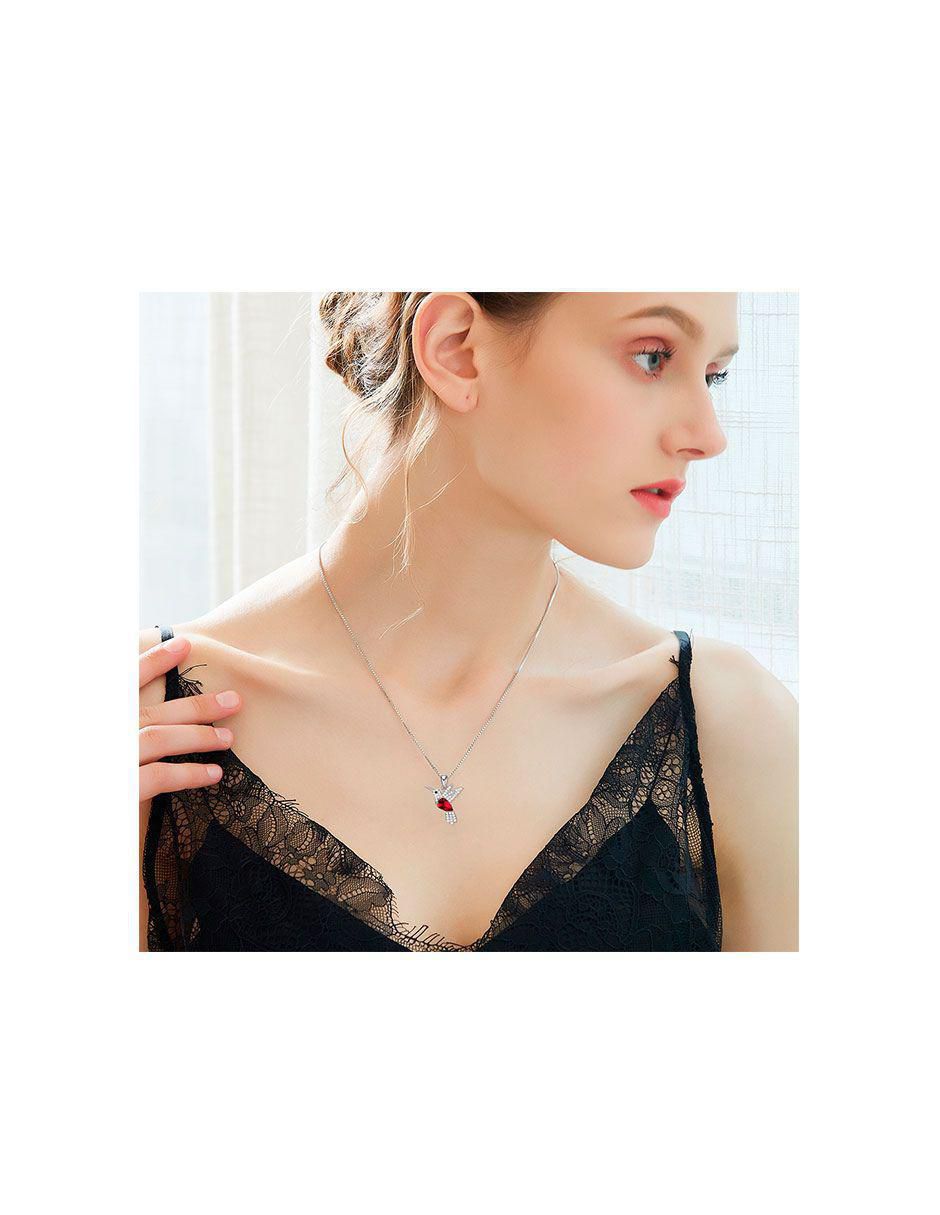 Collar Colibrí de plata P 925 4