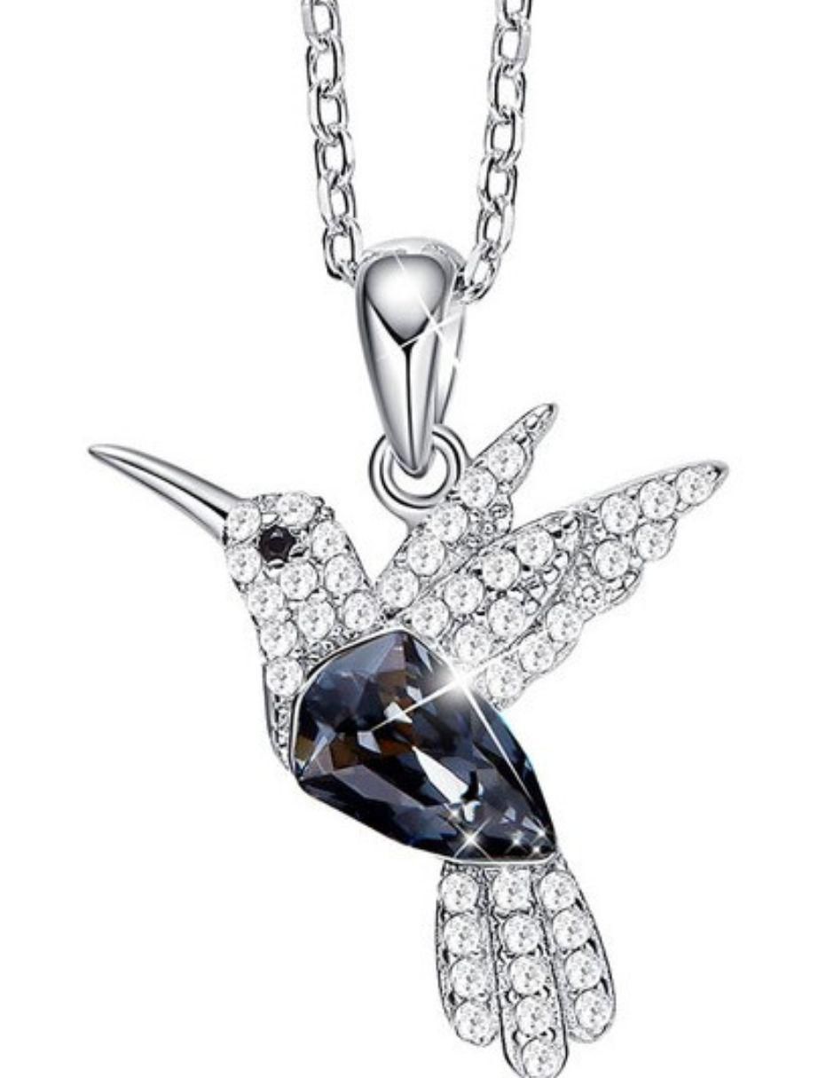 Collar Colibrí de plata P 925 2