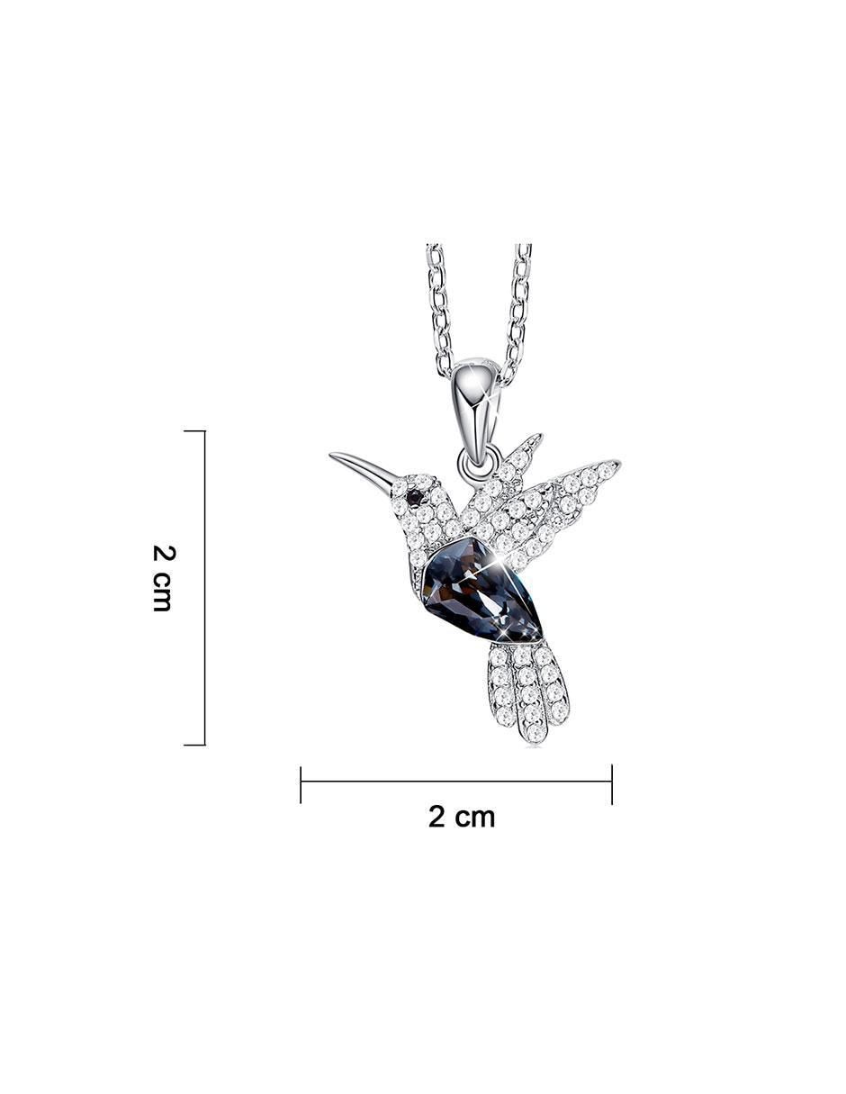 Collar Colibrí de plata P 925 4