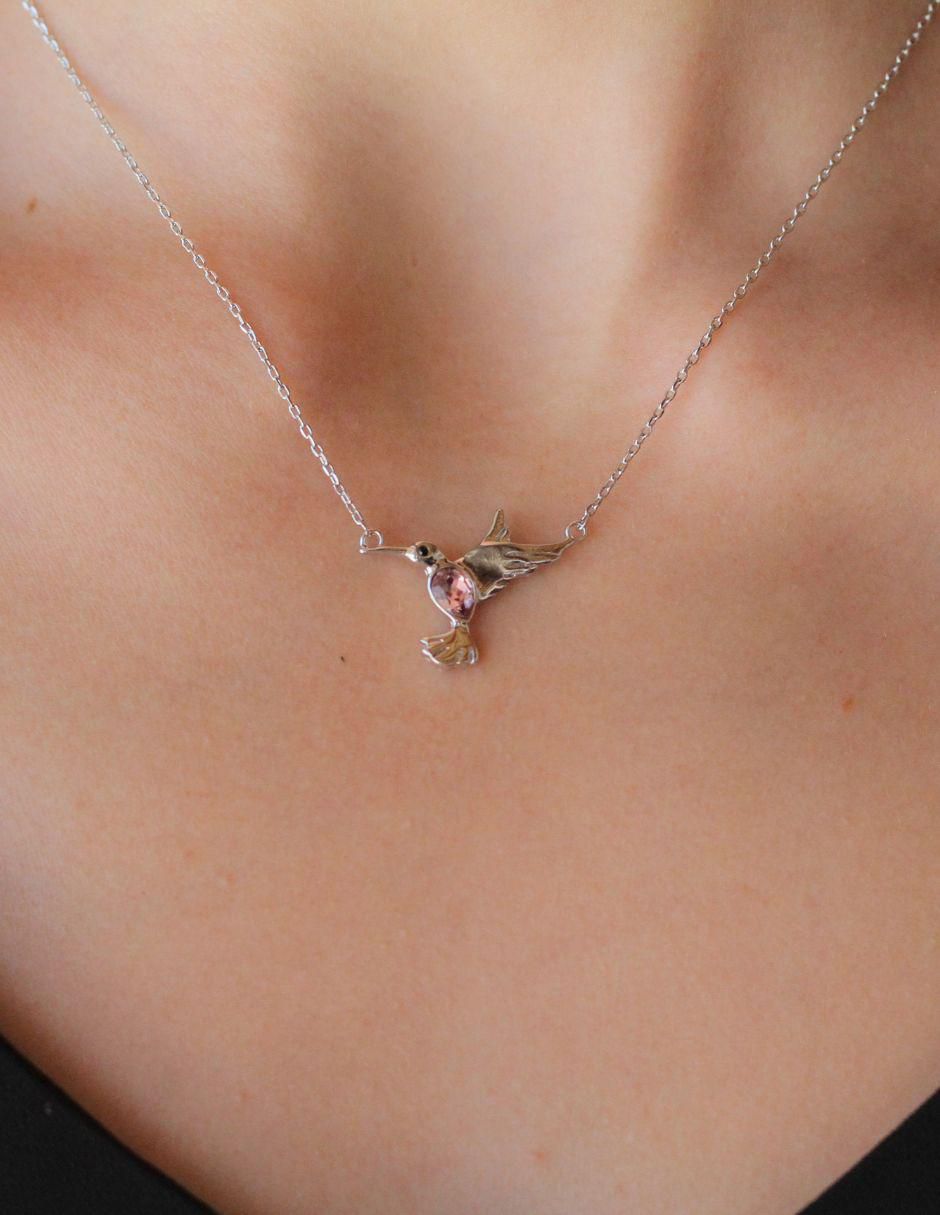 Collar Colibrí Buena Suerte 4
