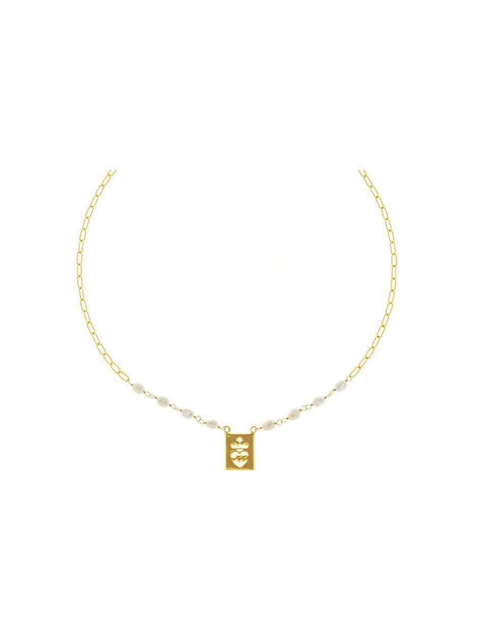 Collar de baño de oro