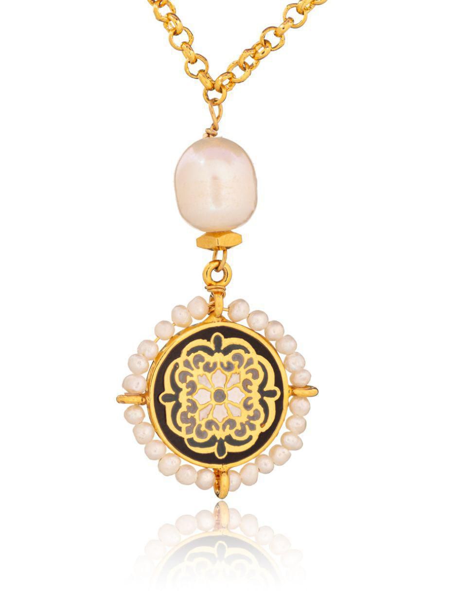 Collar de baño de oro 2