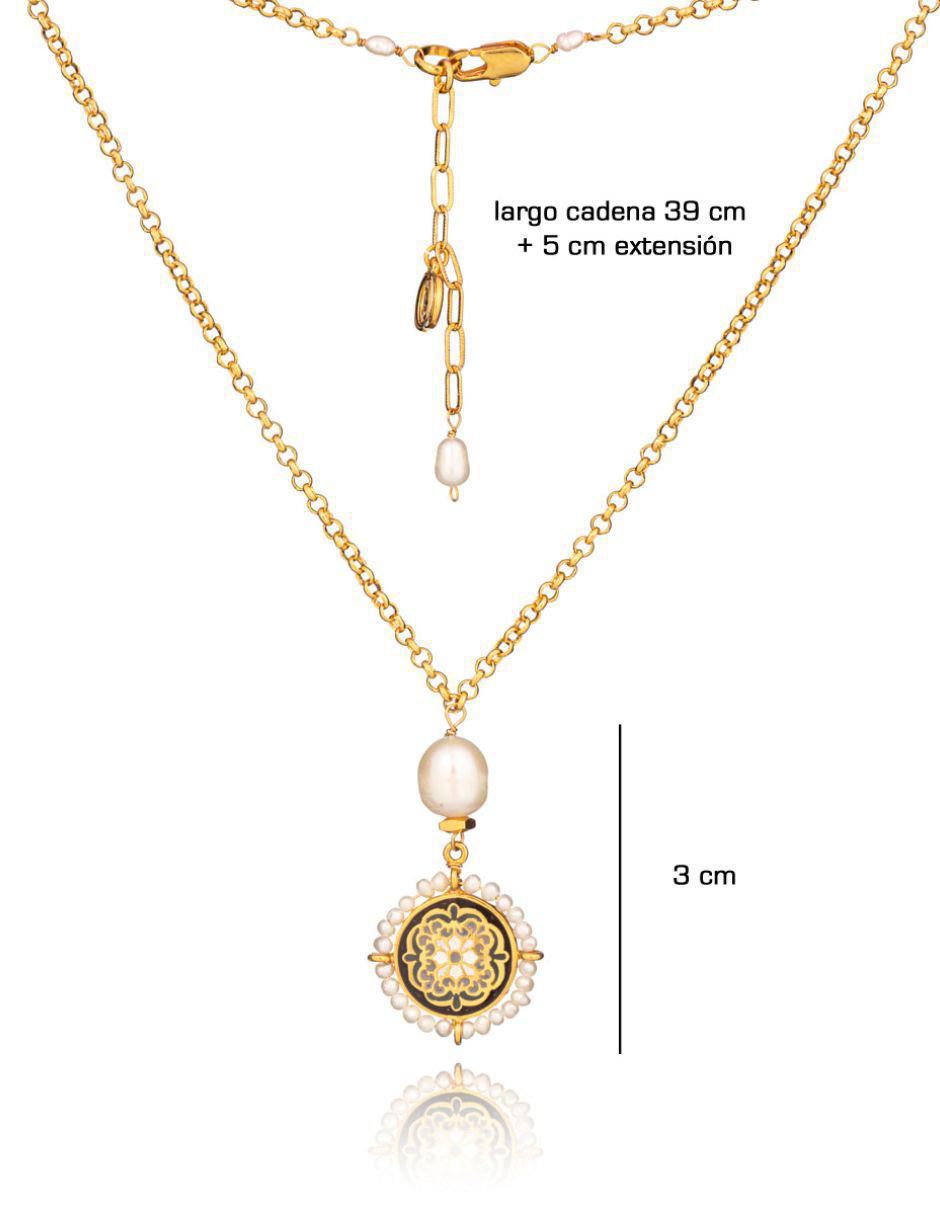 Collar de baño de oro 4