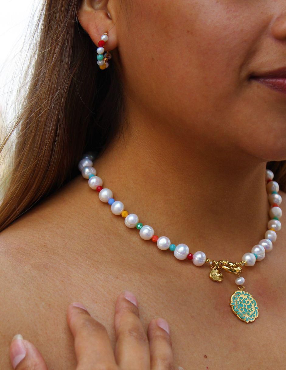 Collar de baño de oro 4