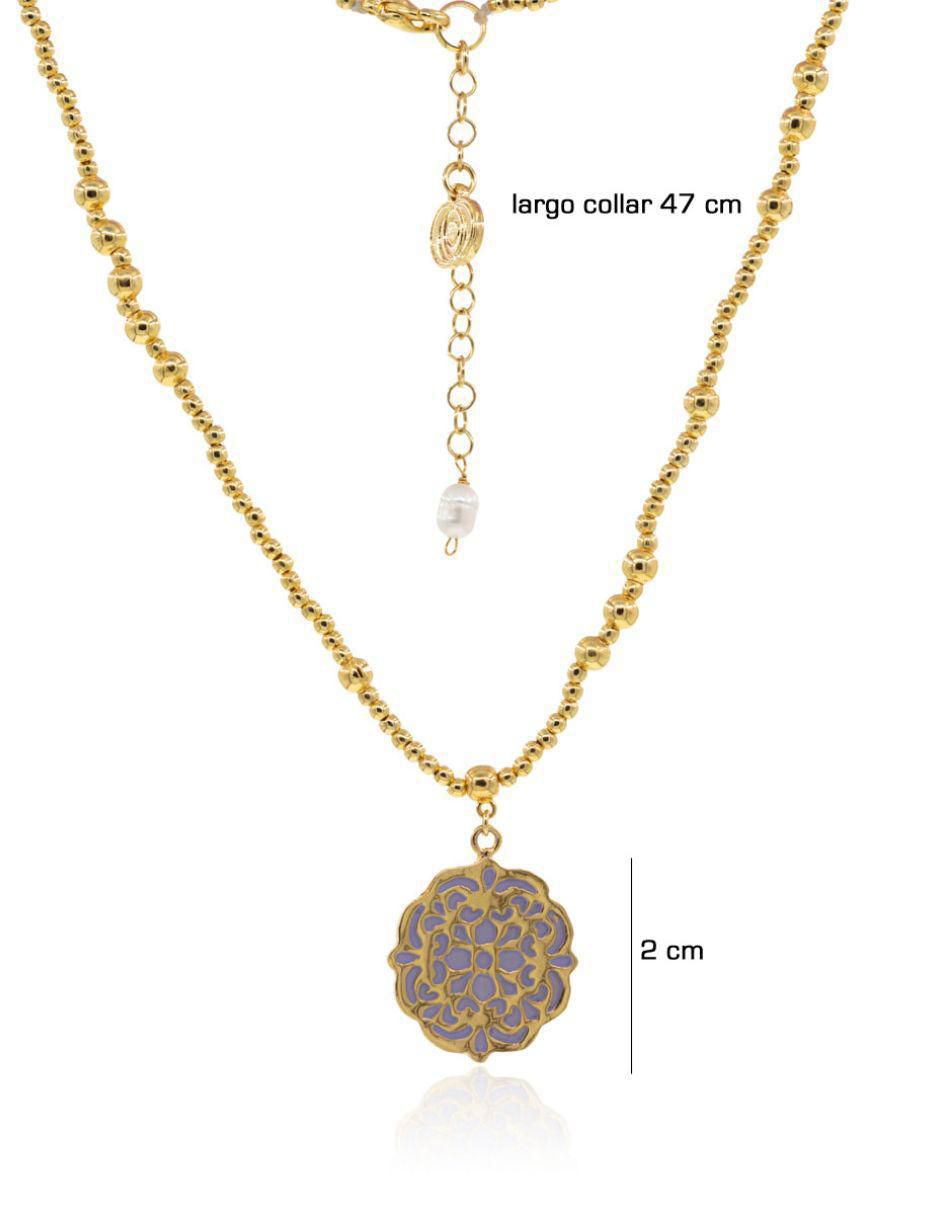 Collar de baño de oro 3