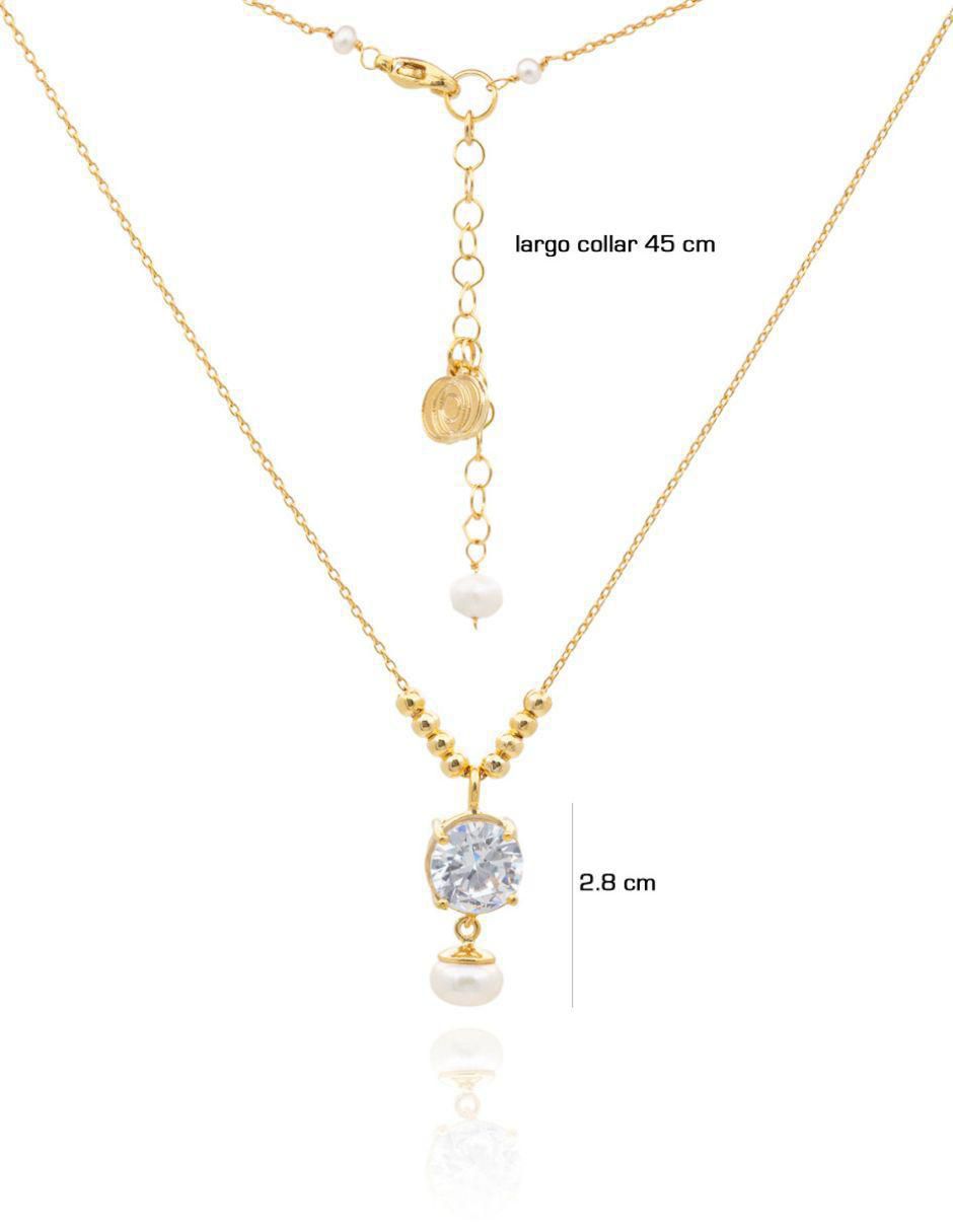 Collar de baño de oro 4