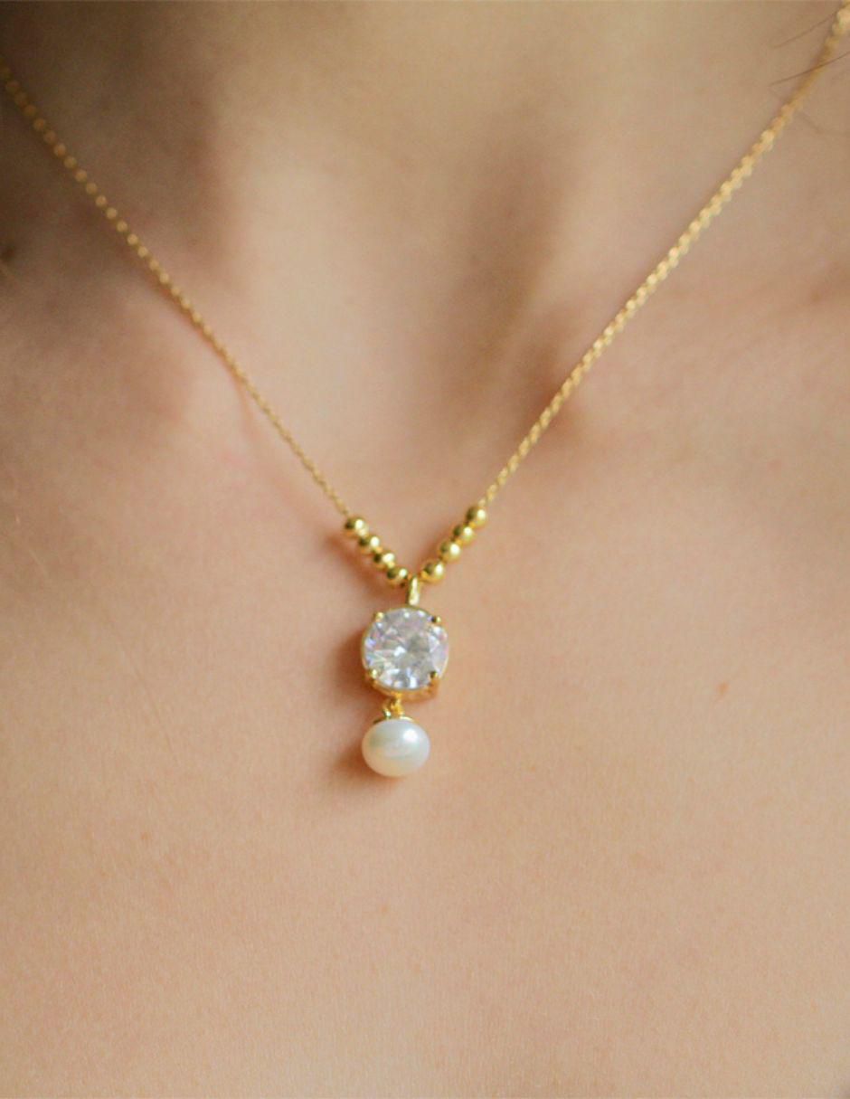 Collar de baño de oro 3
