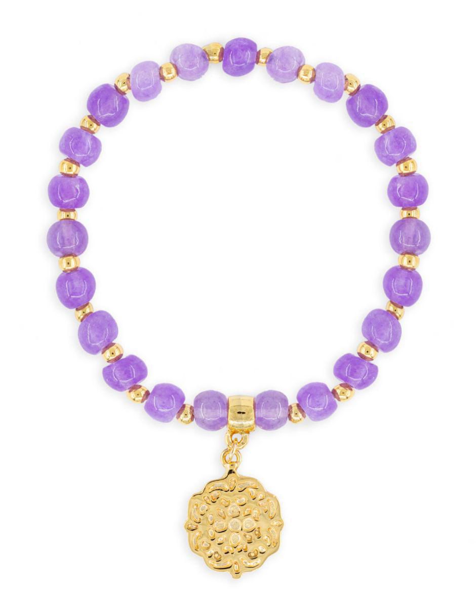 Pulsera de baño de oro Mandalas
