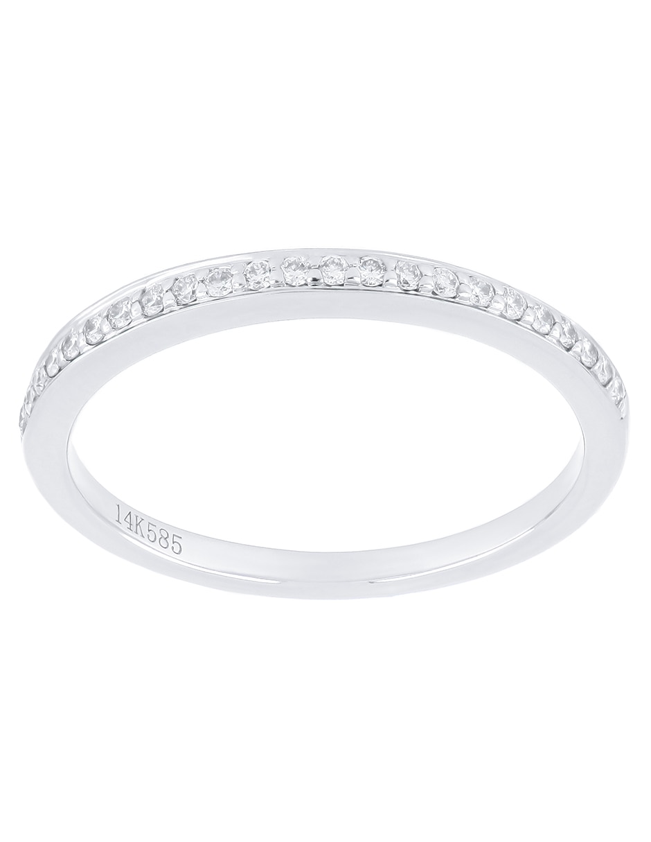 Churumbela Valoro 14 k de oro blanco diamante Liverpool