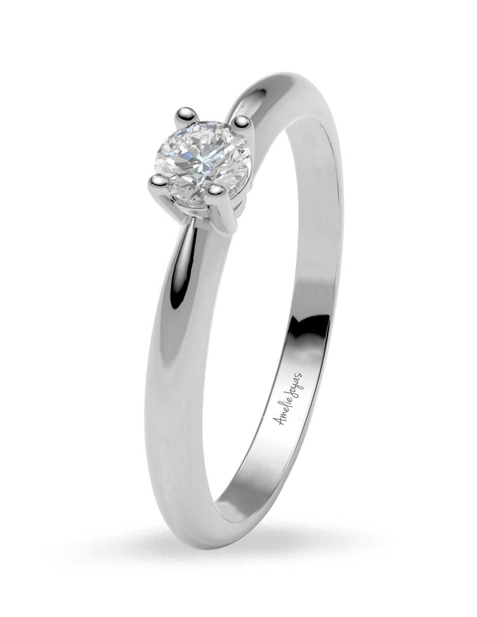 Solitario de oro 14 k 3