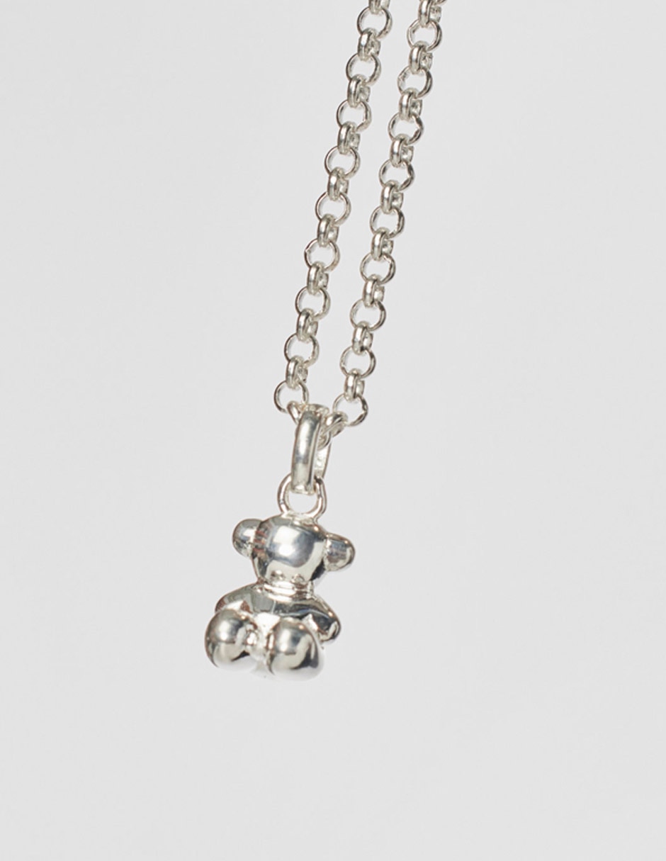 Dije de oso boss bear de plata P 925 5