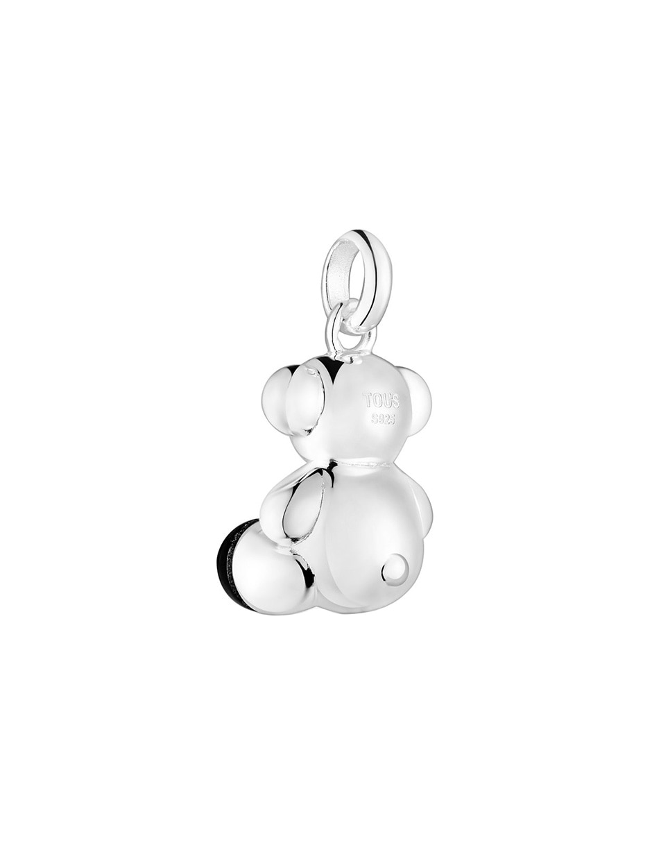 Colgante de oso bold bear de plata P 925 ónix 3