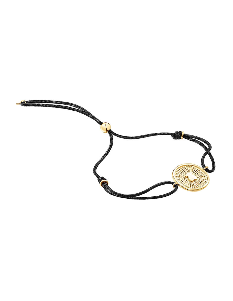 Pulsera de oro amarillo 18 k Oursin 2