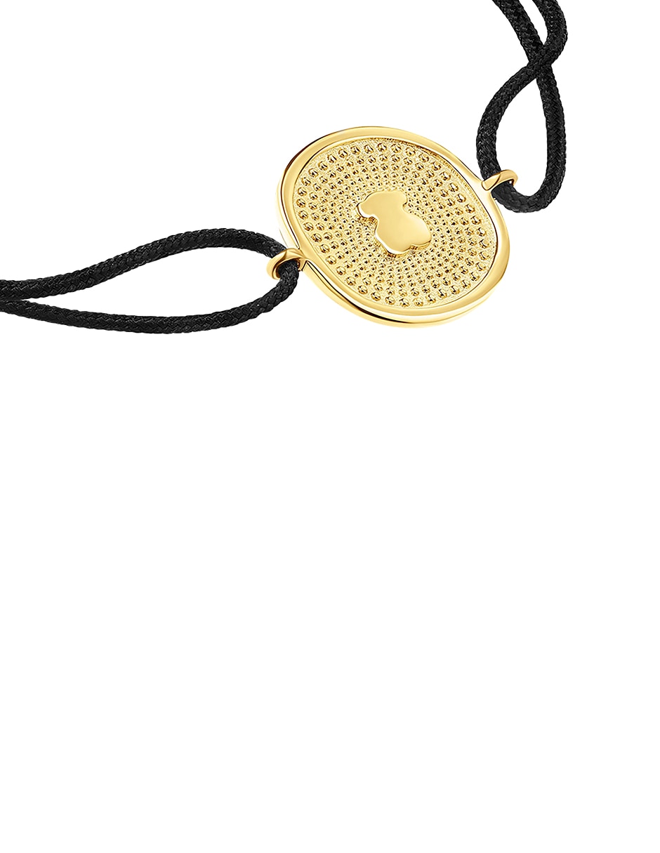 Pulsera de oro amarillo 18 k Oursin 3