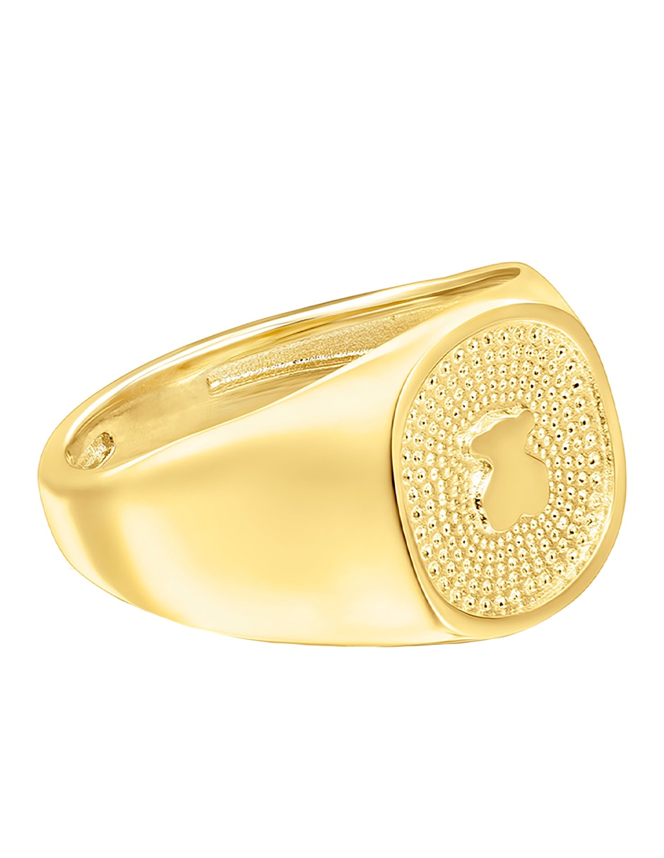 Anillo Oursin 18 k de oro brillante 2