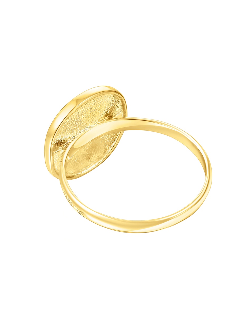 Anillo Oursin 18 k de oro brillante 3