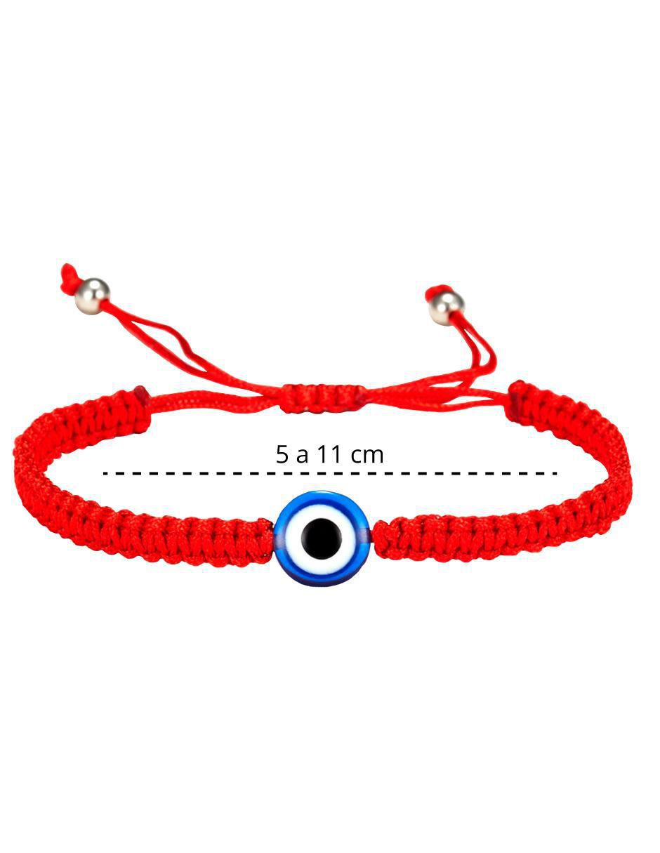 Pulsera con acabado tejido 6