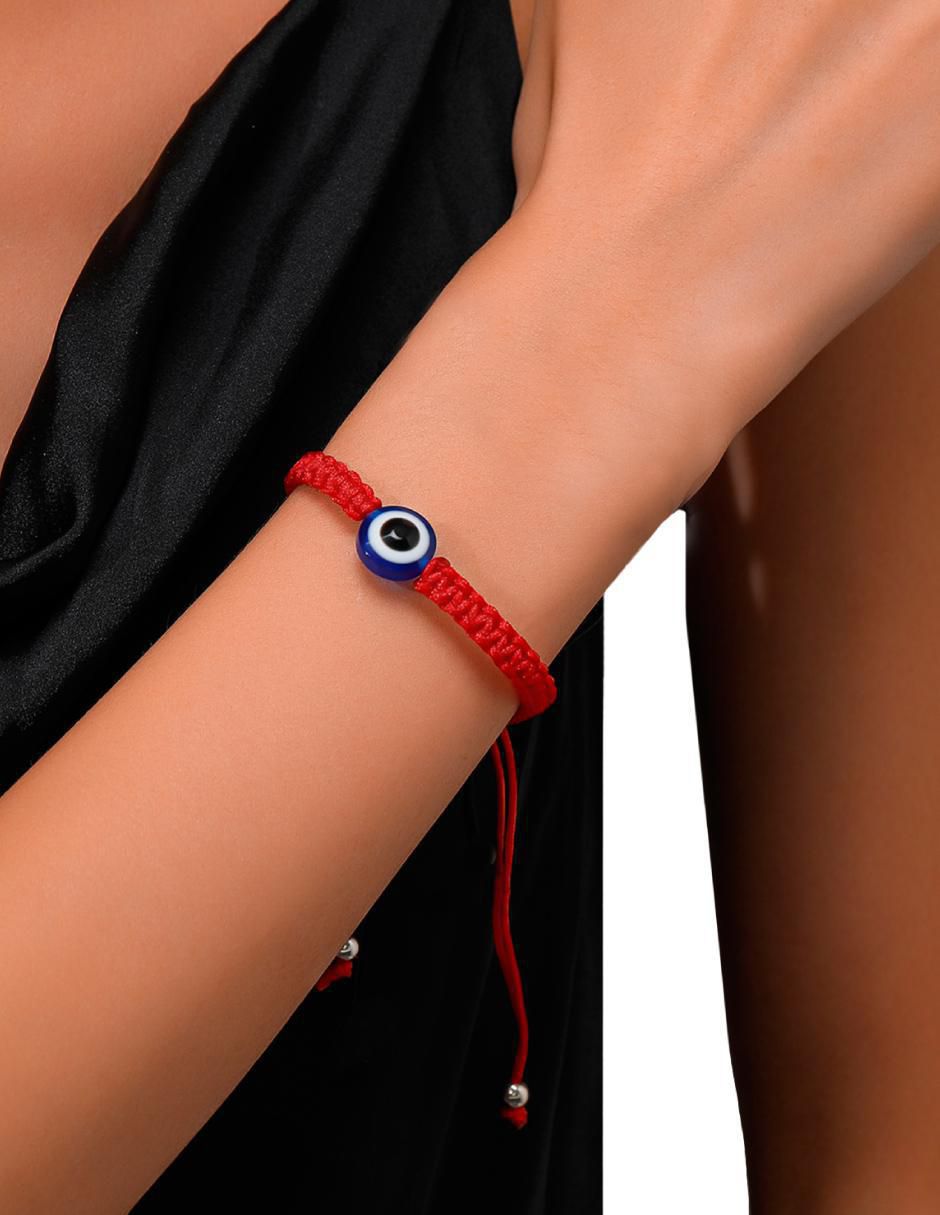 Pulsera con acabado tejido 5