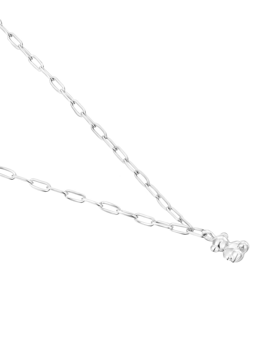 Collar de oso Bold Bear de plata P 925 3