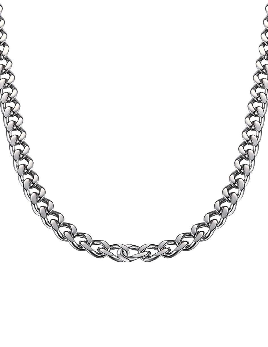 Collar clepsidra ninguna de acero sin kilataje