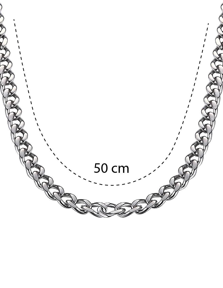 Collar clepsidra ninguna de acero sin kilataje