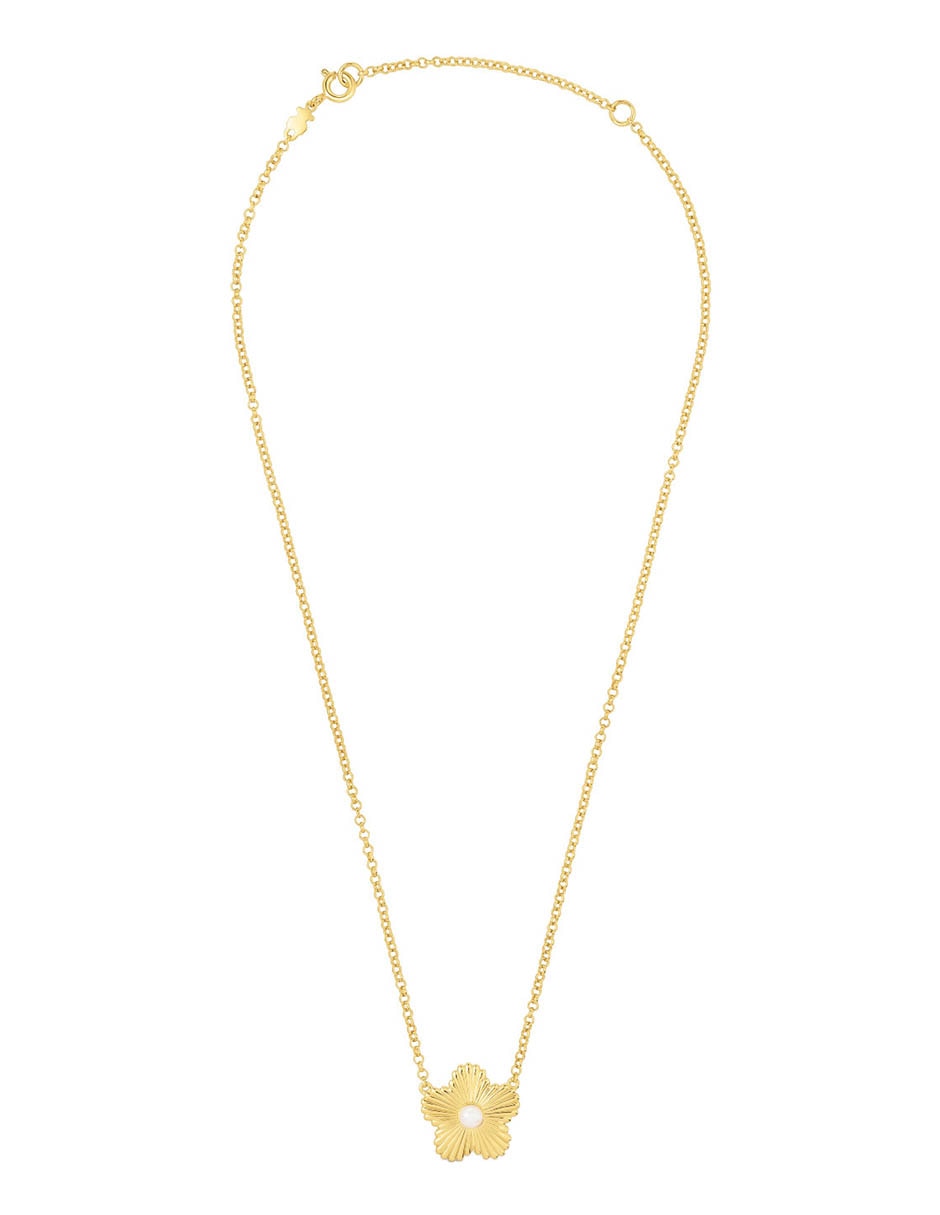 Collar de flor Iris P 925 1