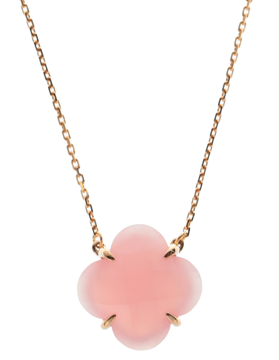 Collar de trébol Victoria de oro amarillo 18 K