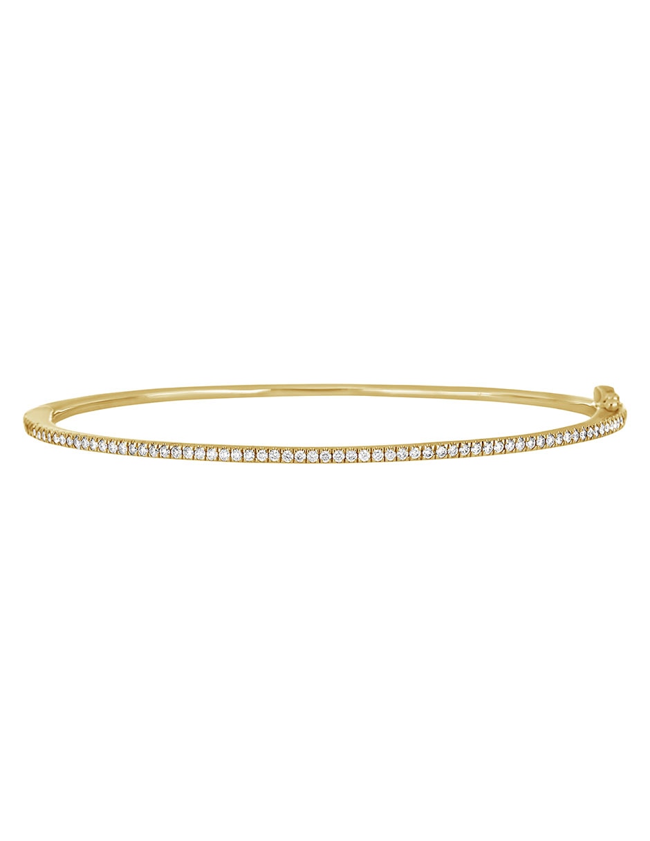 Pulsera de oro 18 K con acabado brillante