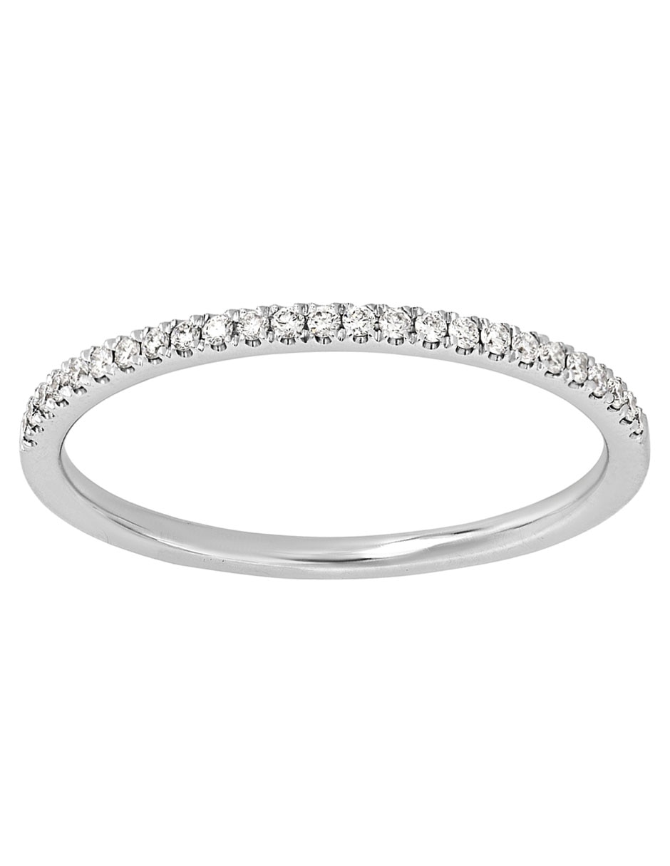 Anillo Shota Aizawa 18 k de oro blanco diamante brillante