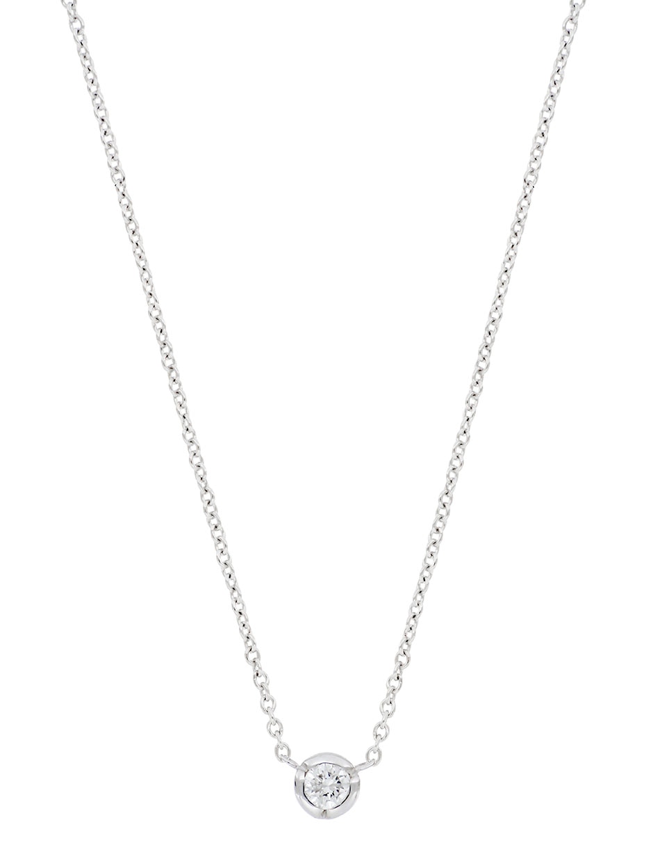 Collar Bl Icon de oro blanco 18 K