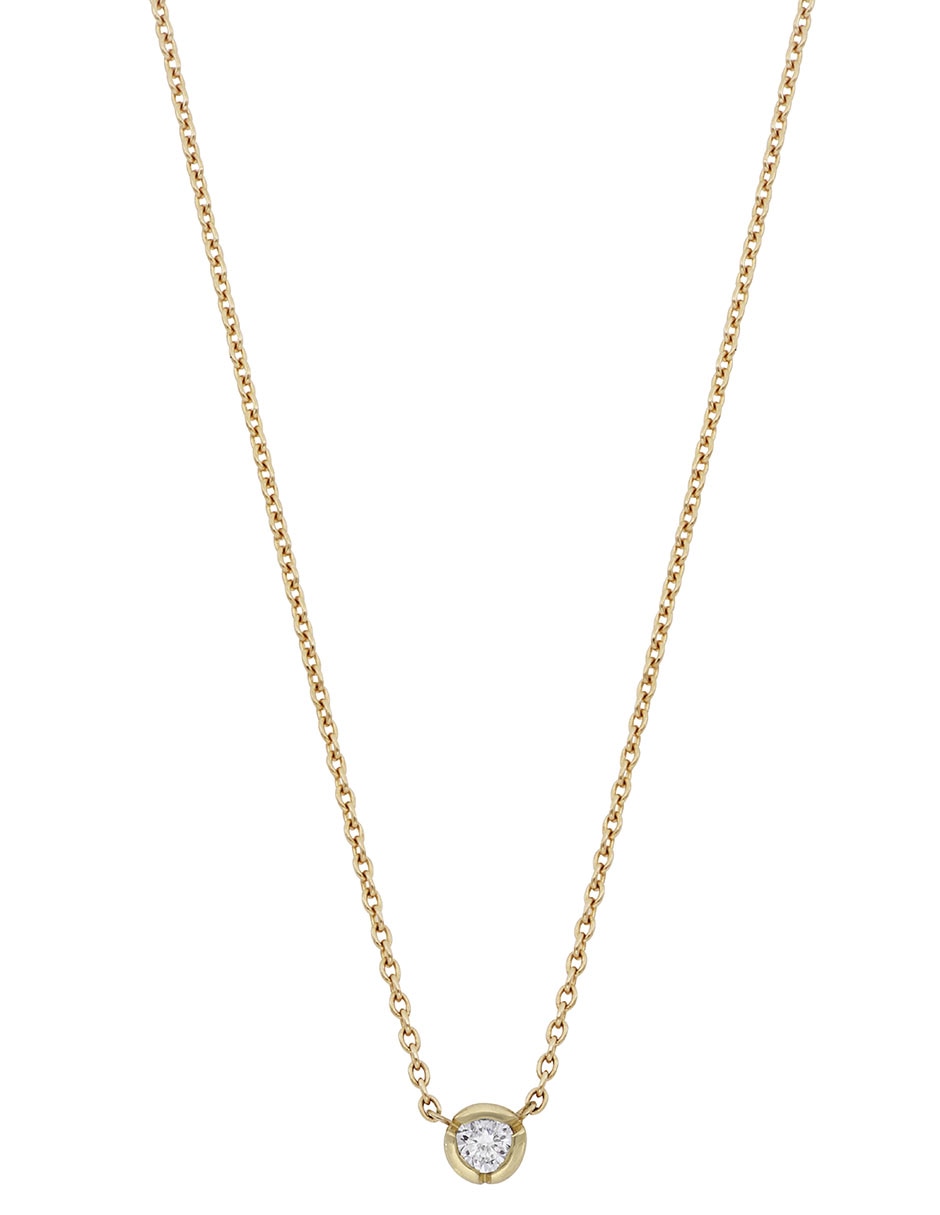 Collar Bl Icon de oro blanco 18 K