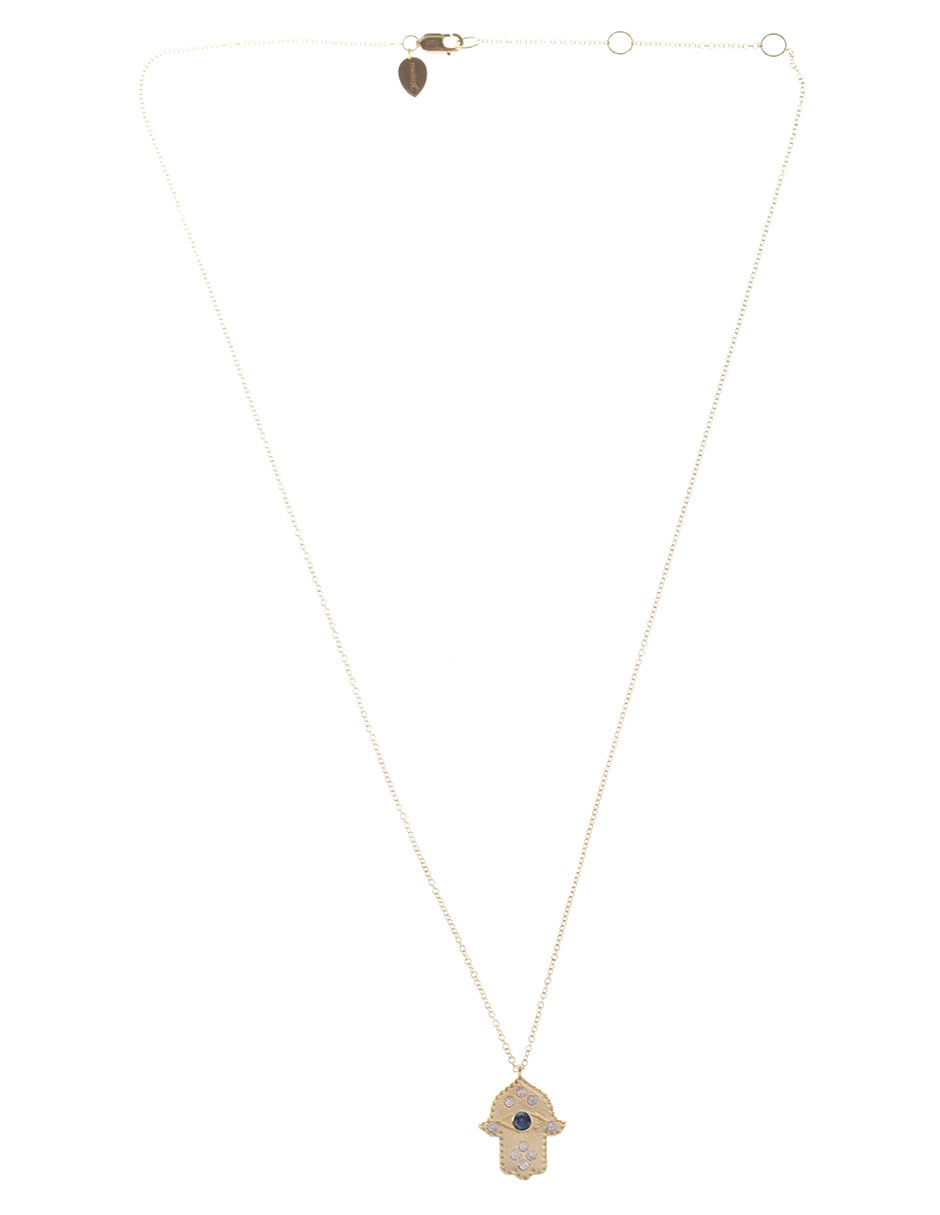 Collar de mano de oro amarillo 14 K 2