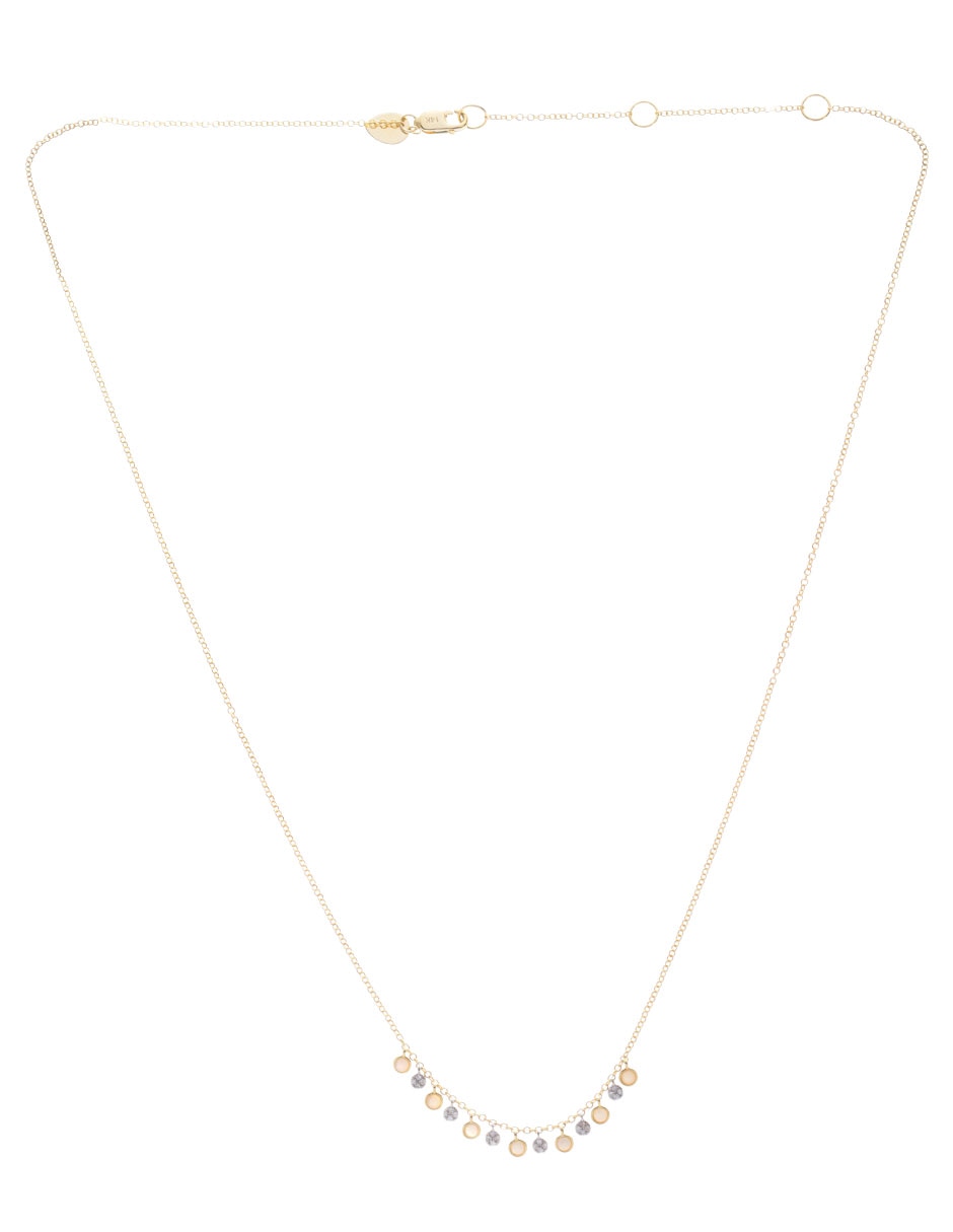 Collar de oro amarillo 14 K 2