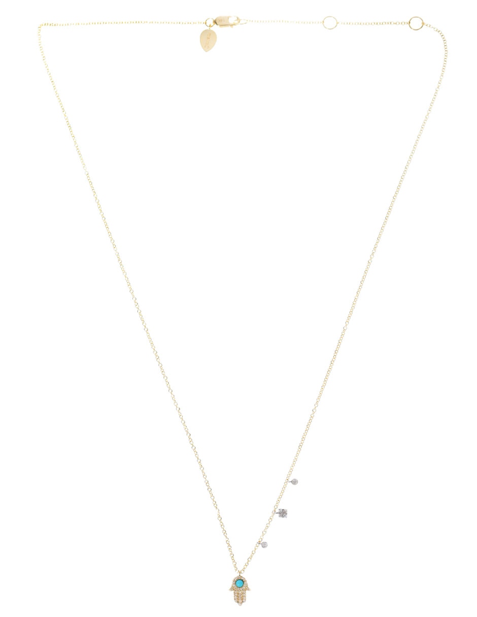 Collar de mano de oro 14 K 2