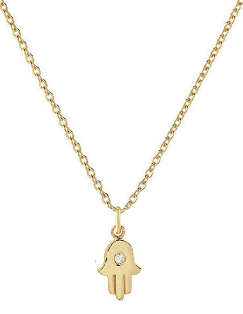 Collar de mano de oro 14 K Collar de mano de oro 14 K