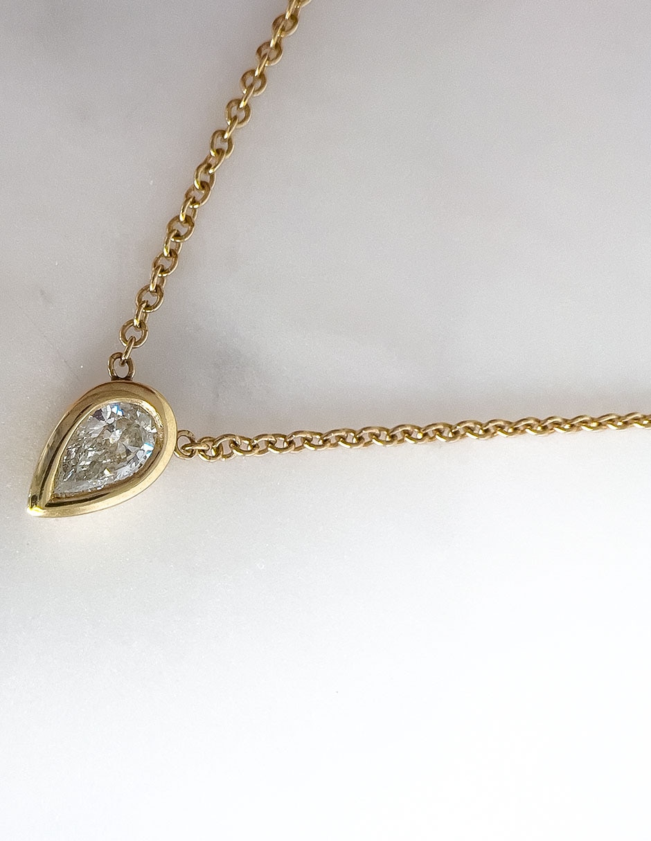 Collar de oro 14 K 2