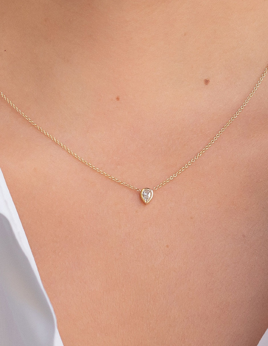 Collar de oro 14 K 3