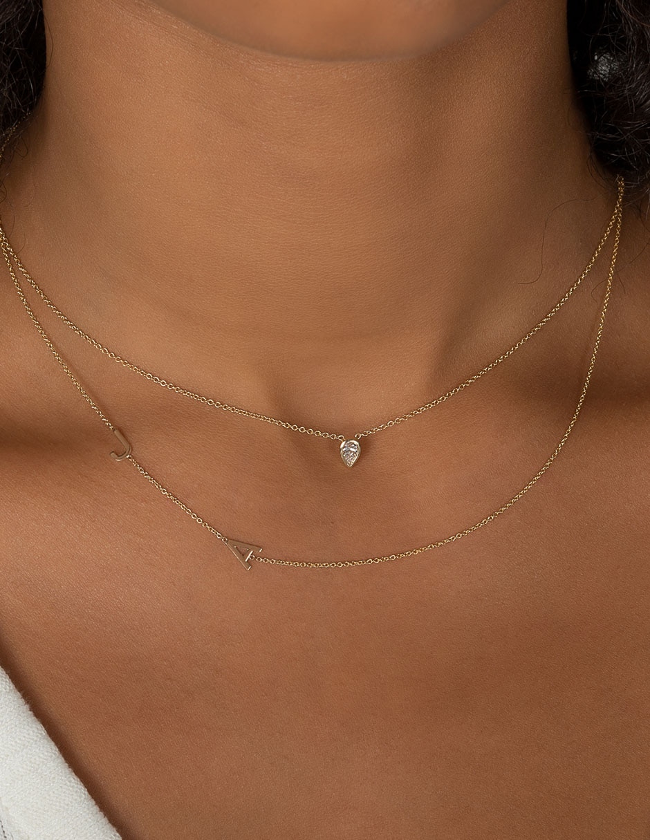 Collar de oro 14 K 4