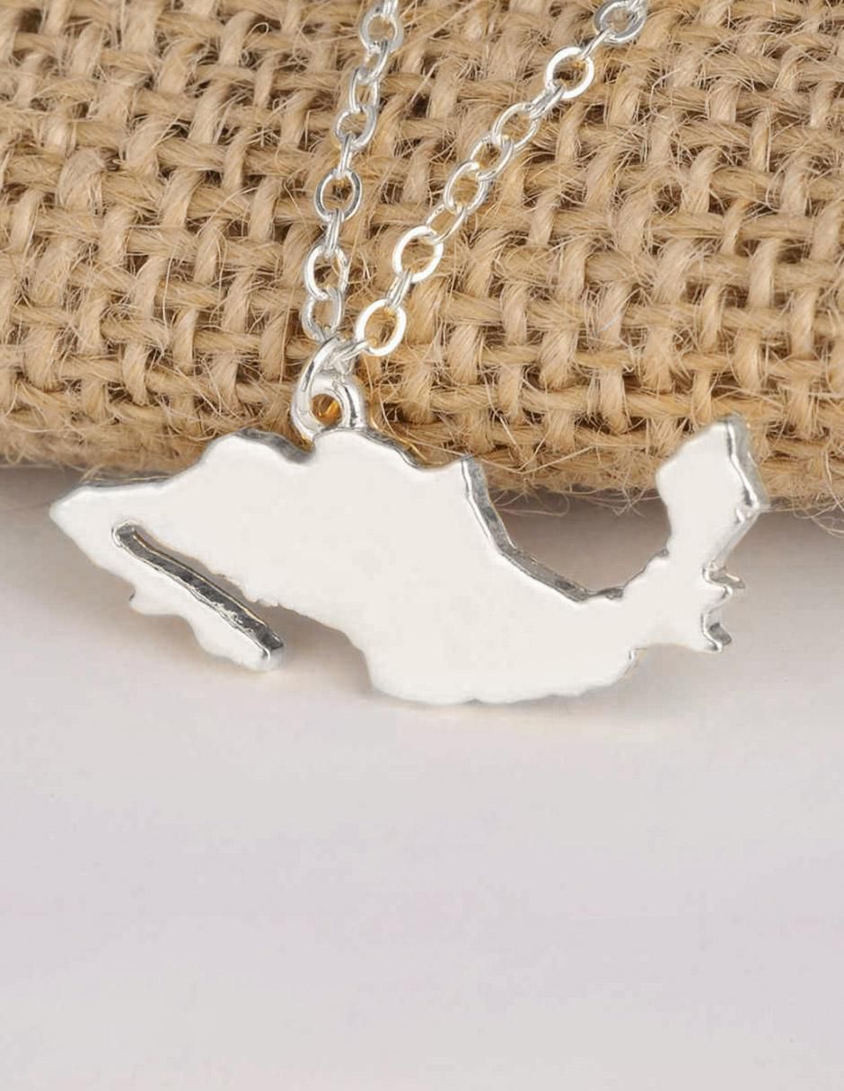 Collar clepsidra ninguno de acero sin kilataje