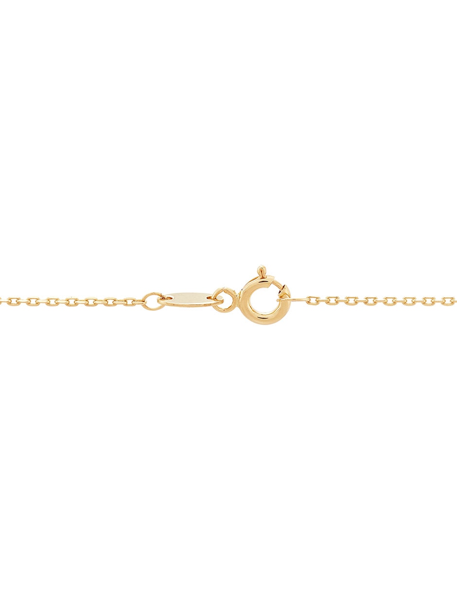 Collar de mariposa de oro 14 K 2