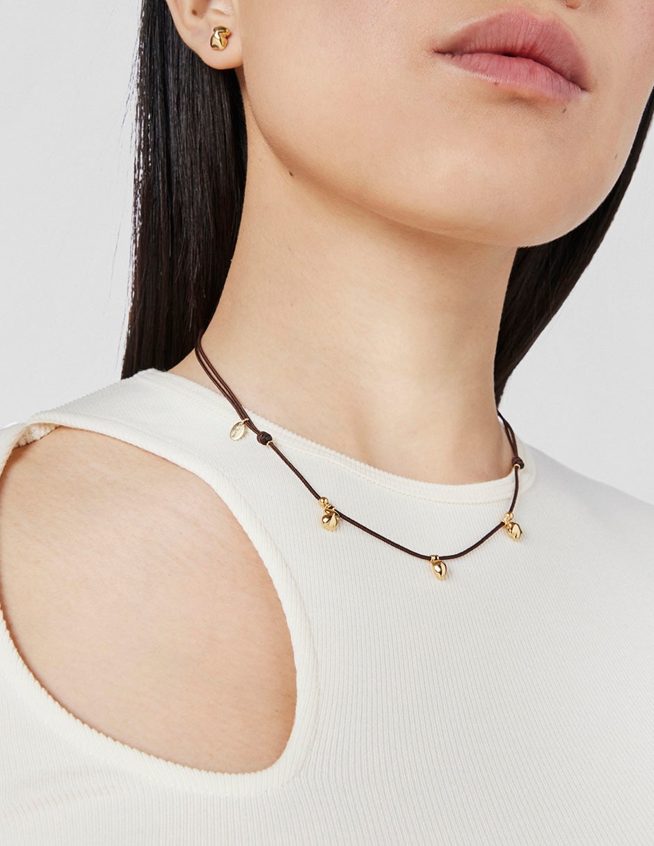Collar de oso de oro 18 K 5