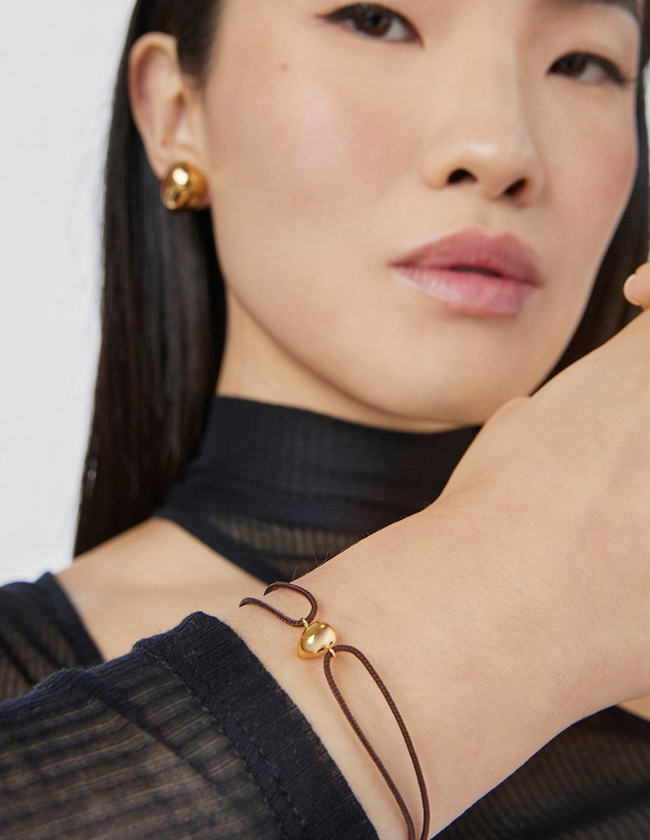 Pulsera de oro 18 K Balloon con acabado brillante 4
