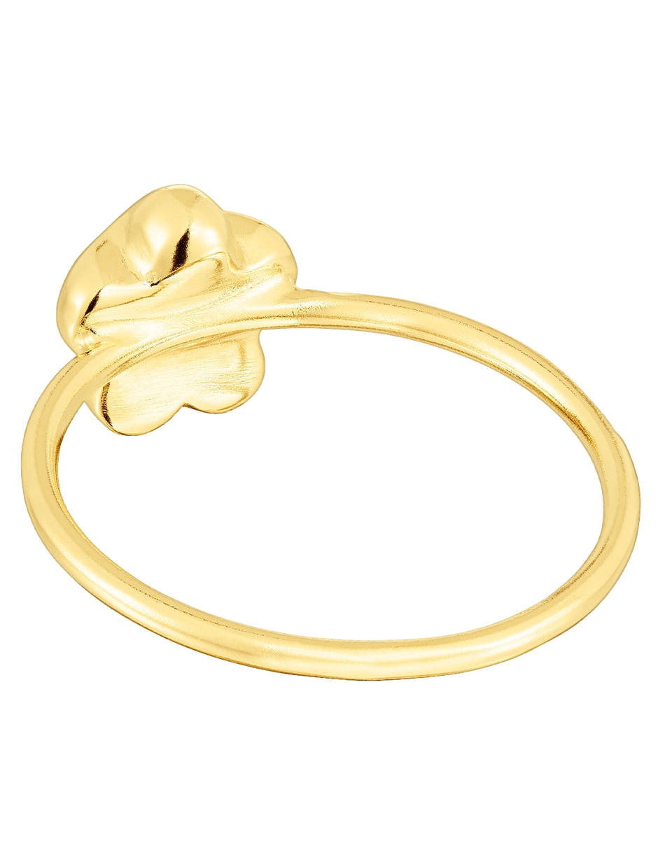 Anillo de flor Balloon 18 k de oro brillante 3