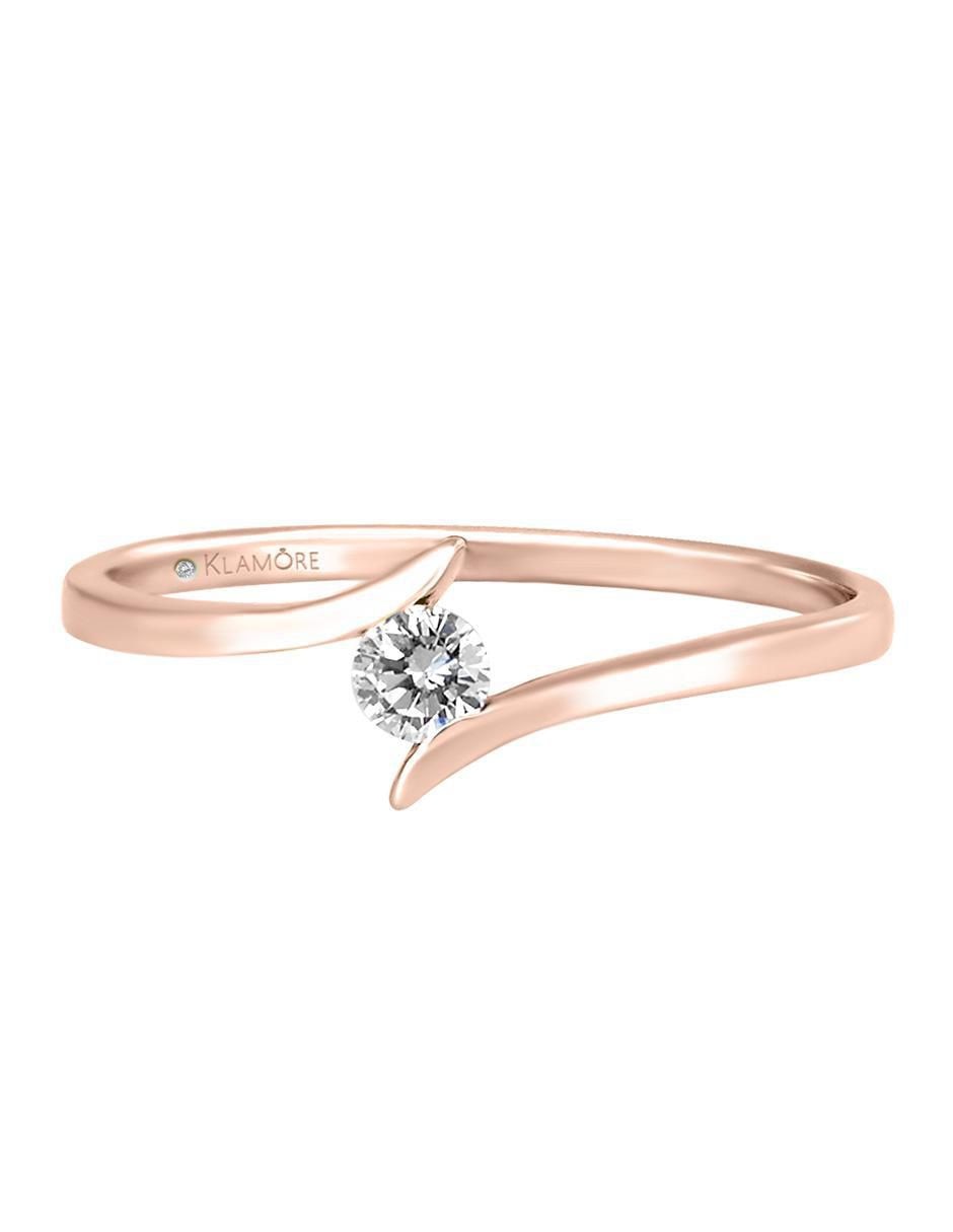 Solitario de oro 14 k Levian-10 diamante Solitario de oro 14 k Levian-10 diamante