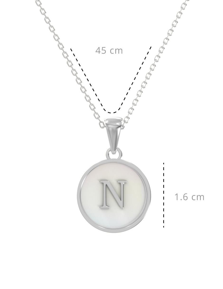 Collar clepsidra ninguna de acero sin kilataje